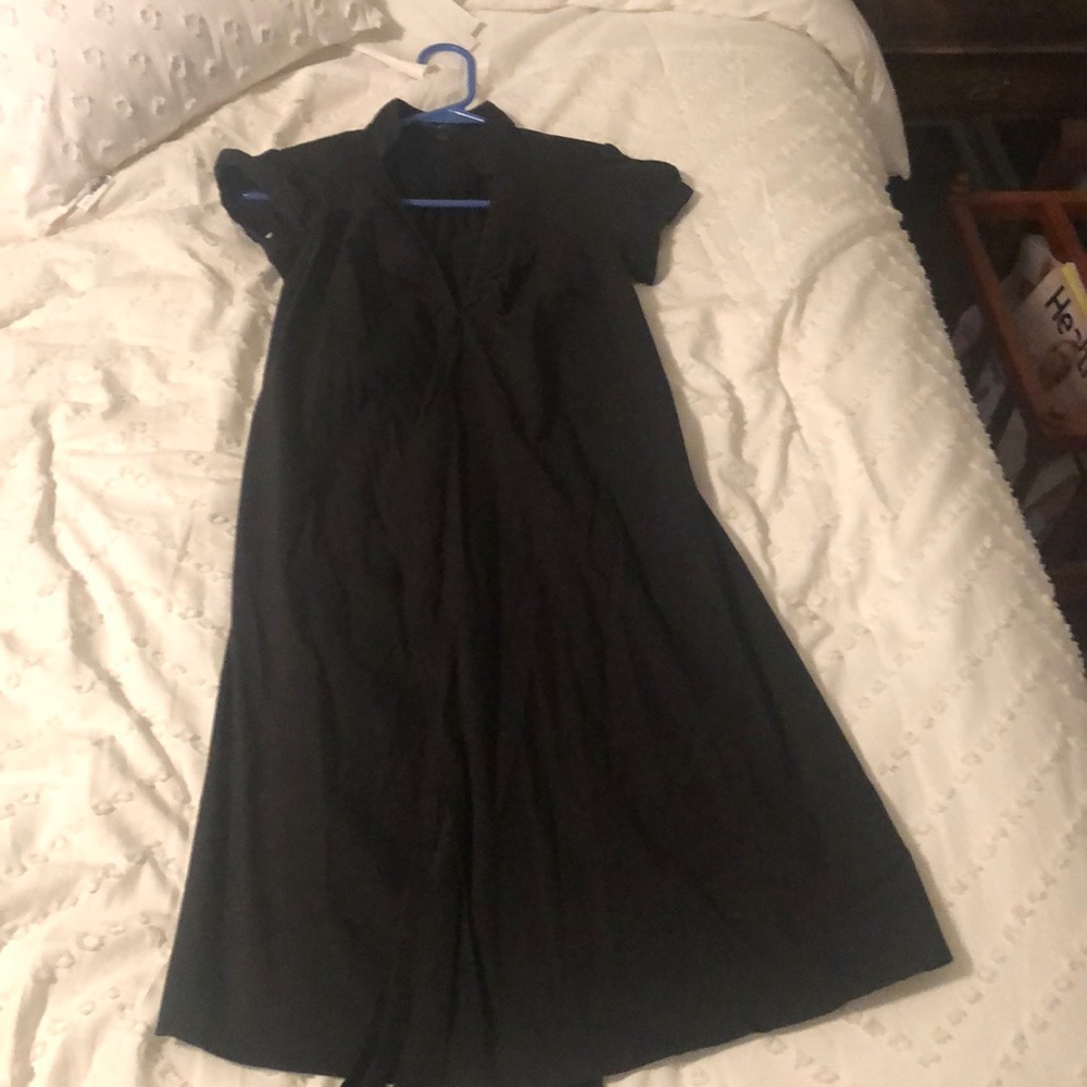 Express Black Wrap Dress (size 4). Like new.